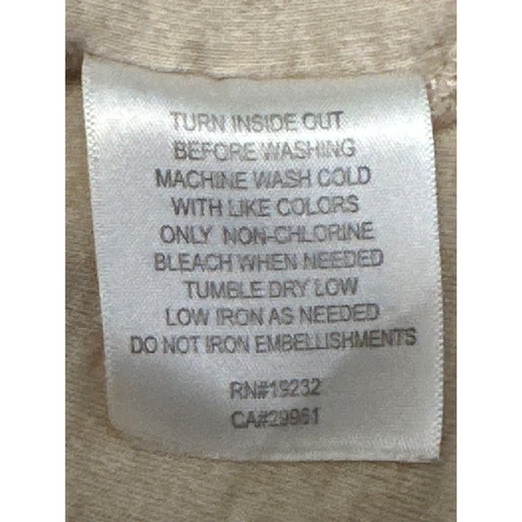 Alfred Dunner Vintage Cotton Polyester 3/4 Sleeve Sweater w Embroidery & Embelli - Picture 10 of 11